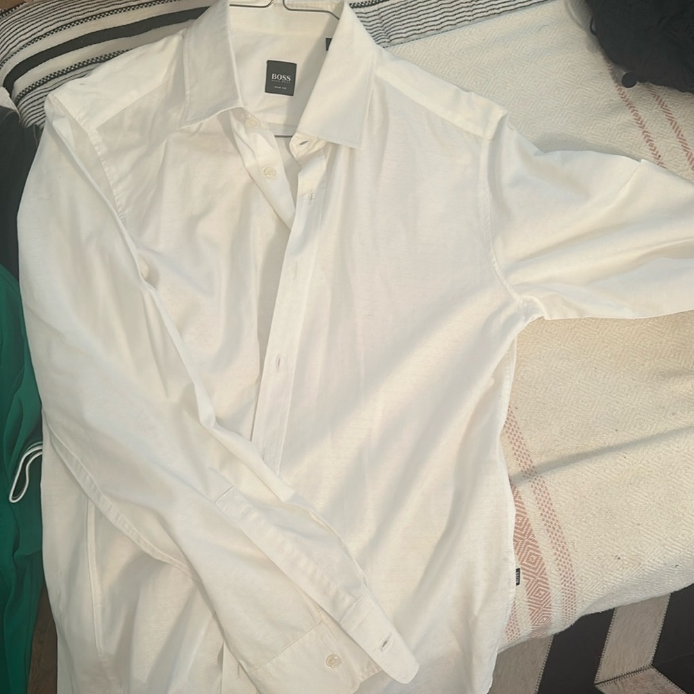 HUGO BOSS slim fit dress shirt
